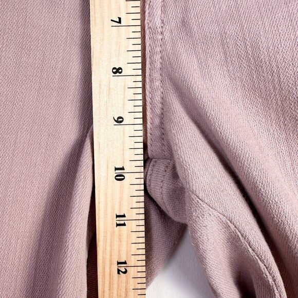 PISTOLA Jeans Women 31 Mauve Dusty Pink Ankle Zip Mid Rise Skinny Raw Frayed Hem - Picture 8 of 11